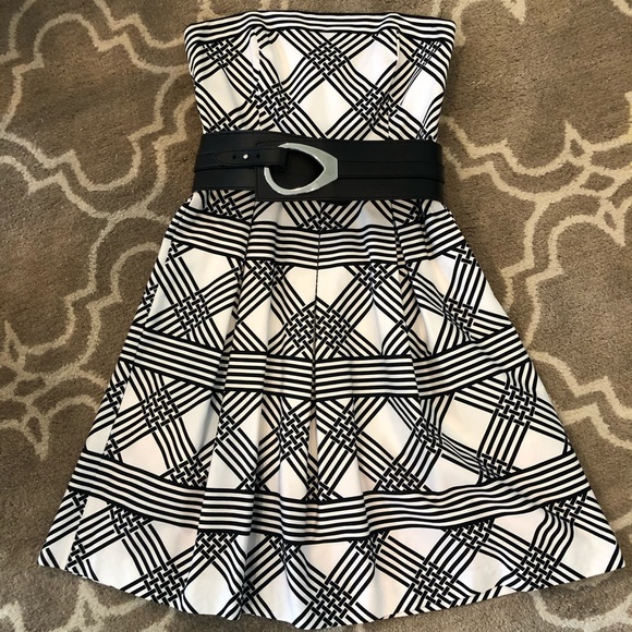 White House Black Market strapless dress - Picture 1 of 1